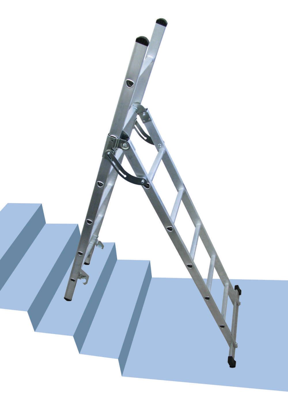 Aluminium 3 Way Combination Ladder Lyte Ladders Towers Limited UK